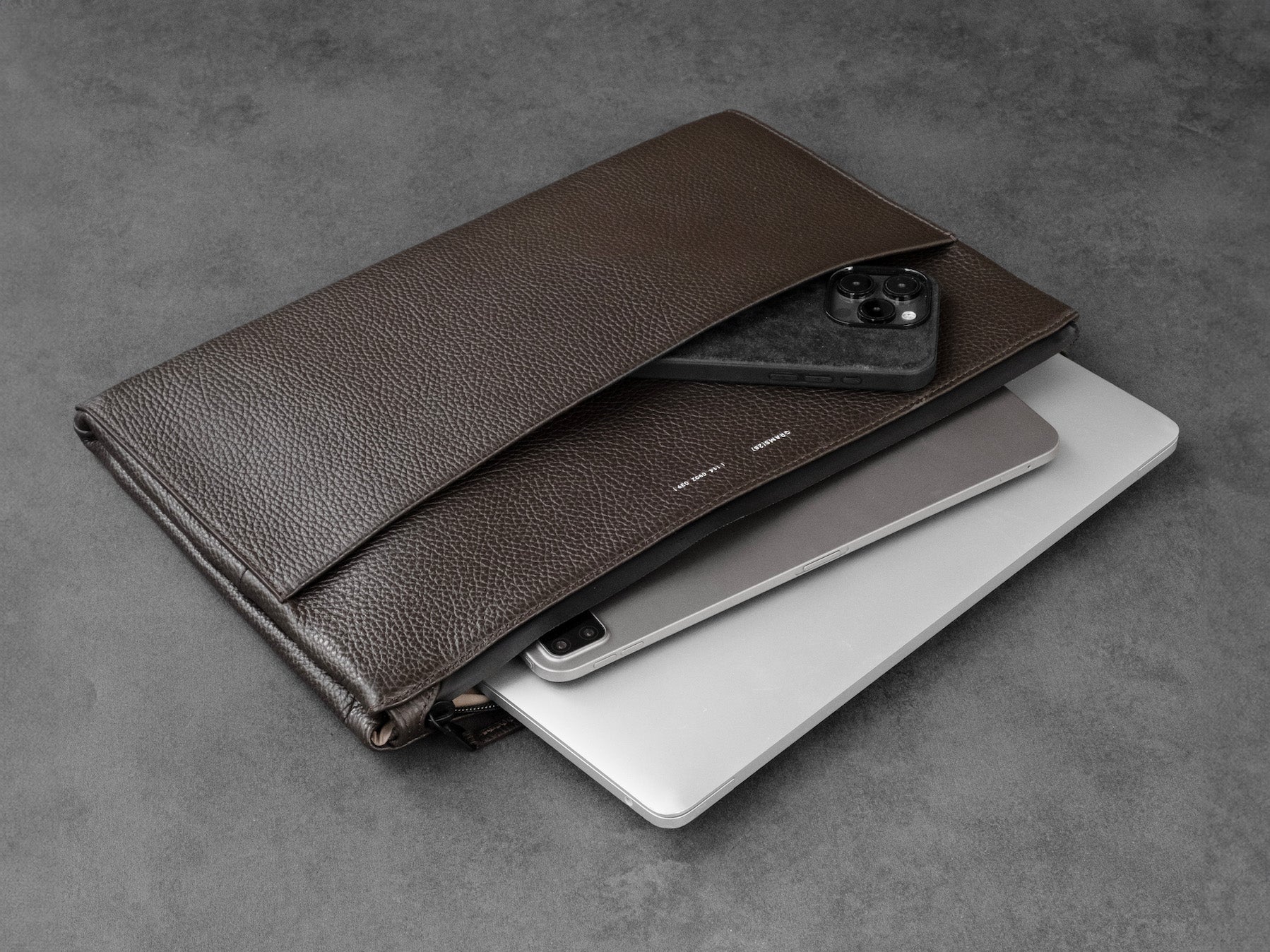 118 Leather Folio | Pebbled