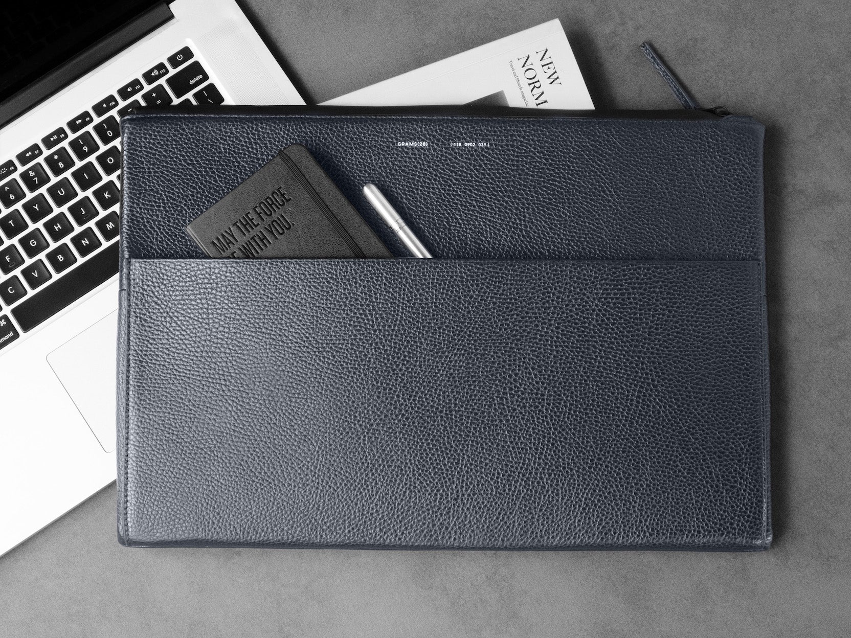 118 Leather Folio | Pebbled