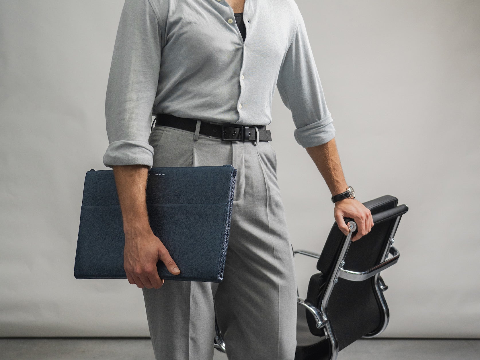 118 Leather Folio | Pebbled
