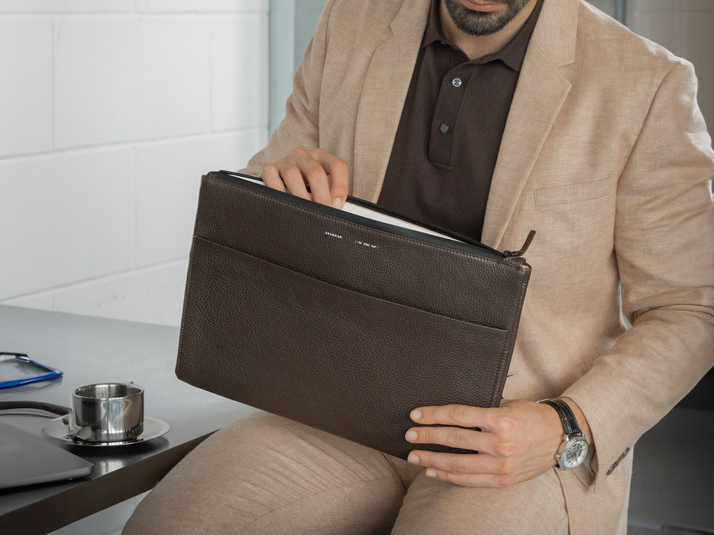 118 Leather Folio | Pebbled